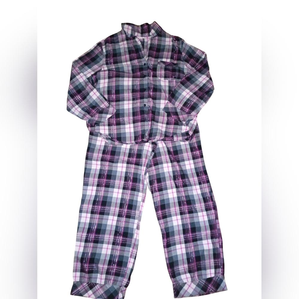 Victoria Secret Plaid Pj Set